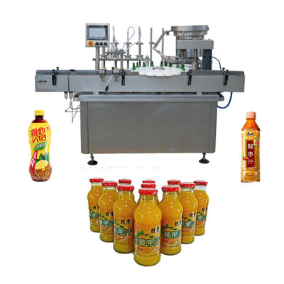 중국 JB-YG4 병 음료 물 50 자동적인 액체 충전물 기계 행 - 500ml 채우는 양 협력 업체