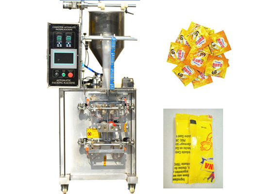 중국 피스톤 펌프 도마도 소스 포장 기계, 베개 물개 자동적인 포장기 협력 업체